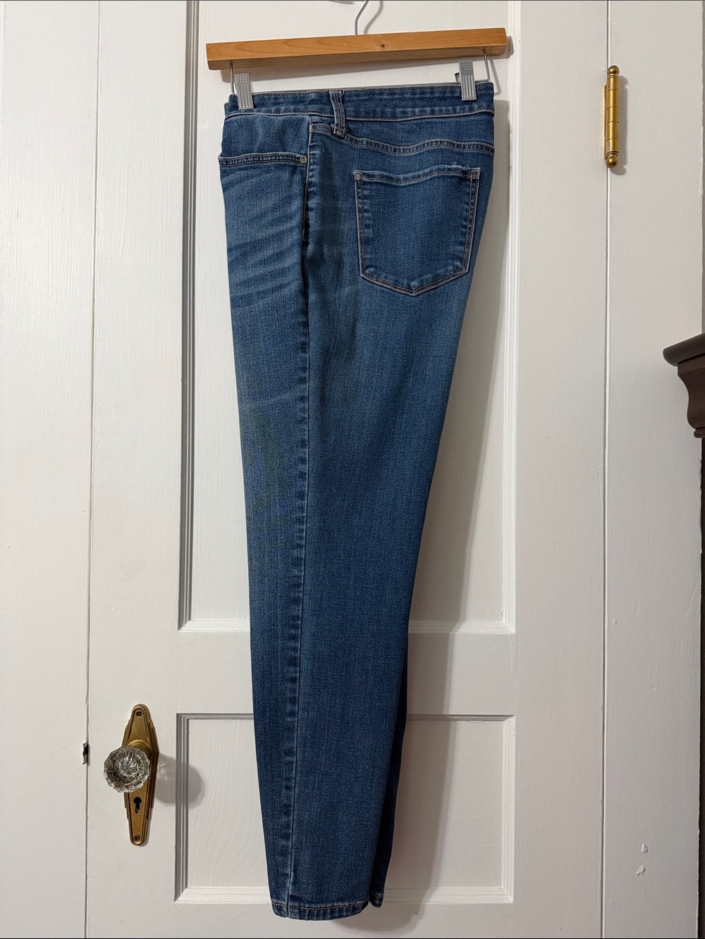 St. John's Bay Slim Fit Skinny Jeans in Medium Blue